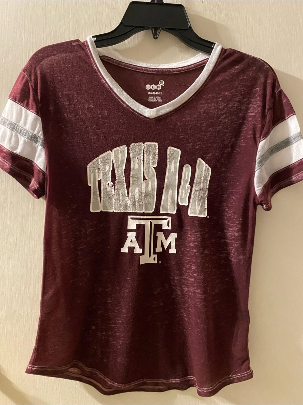 Texas A&M burnout tee